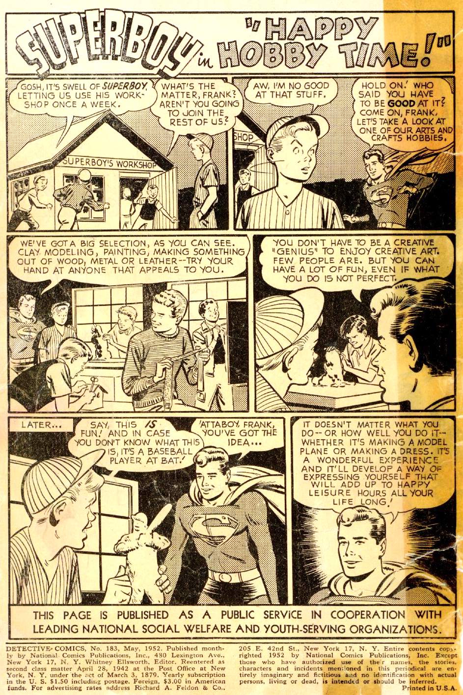 Detective Comics (1937) 183 Page 1