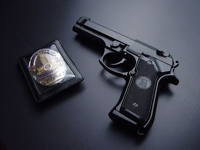 Los Angels Police - Weapon Gun Wallpapers