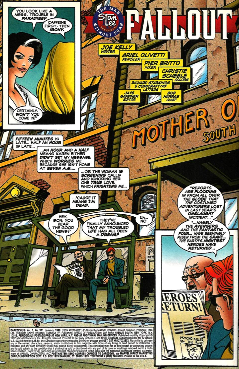Read online Daredevil (1964) comic -  Issue #371 - 5