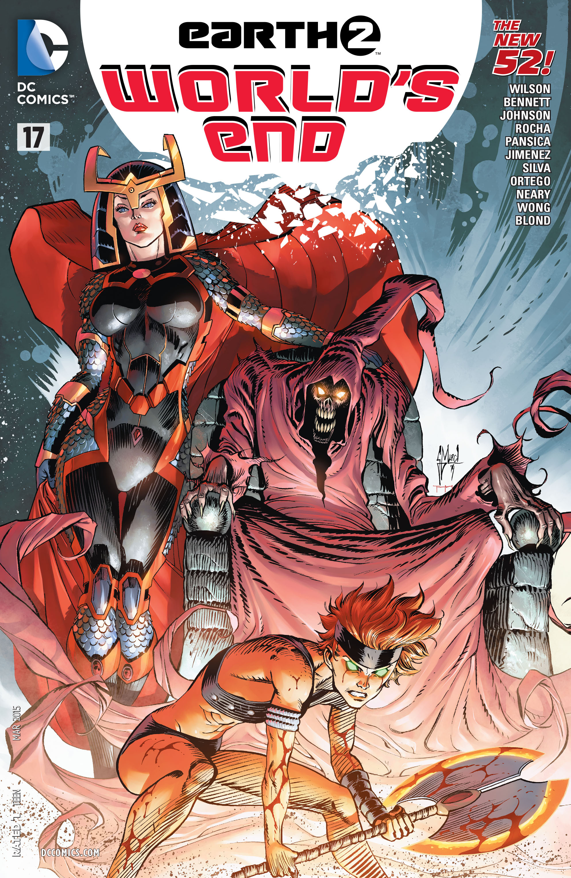 Read online Earth 2: World's End comic -  Issue #17 - 1