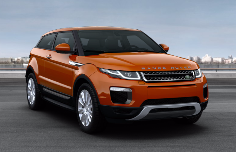 Range Rover Evoque 1 Restylé (2015 à 2018) - Couleurs, code peinture