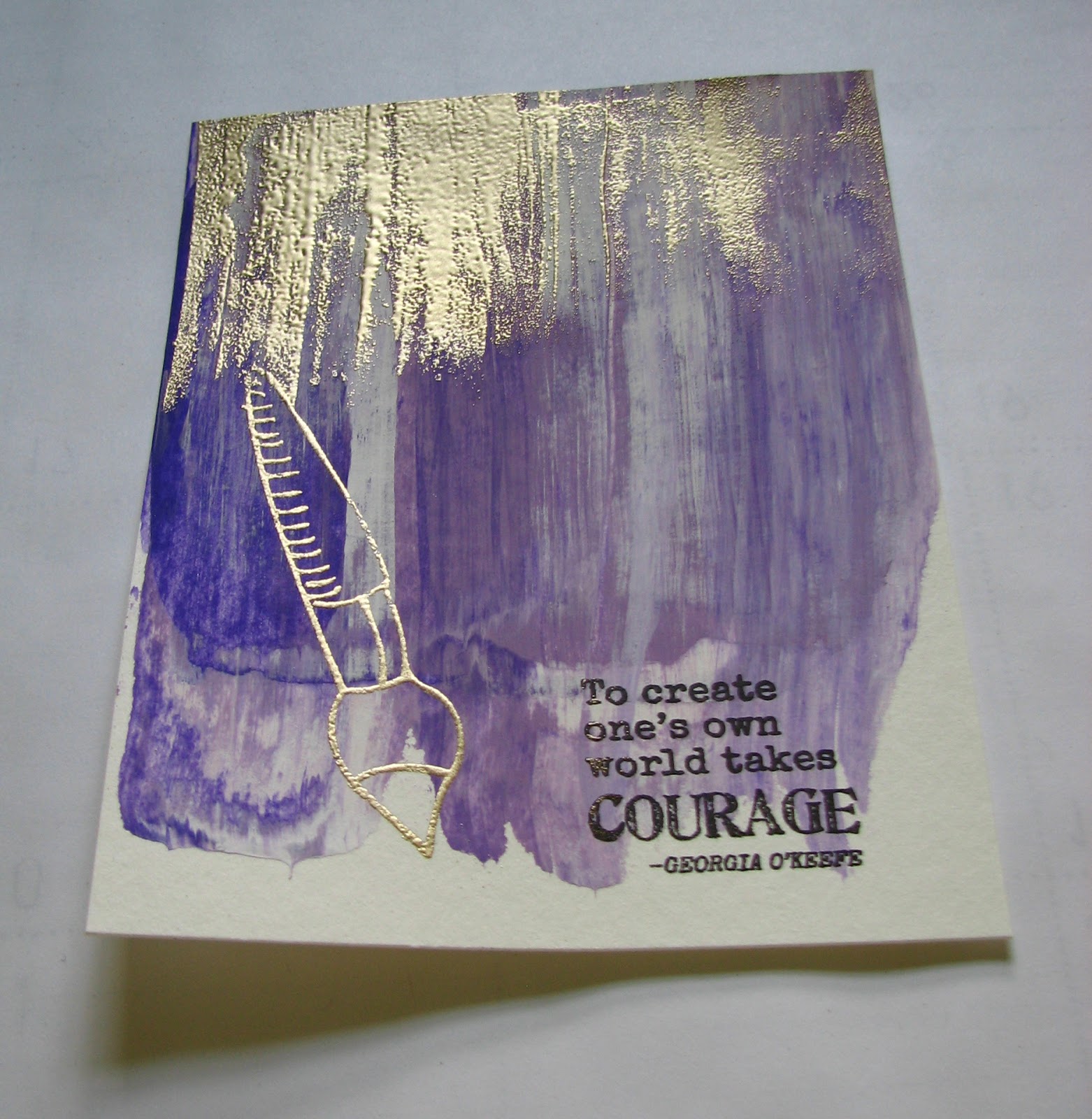 STAMPlorations™ Blog {Spotlight Project} Acrylic Paint Background with