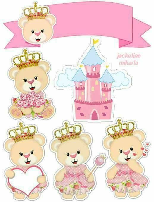Teddy Bear Cake Topper Printable Printable World Holiday