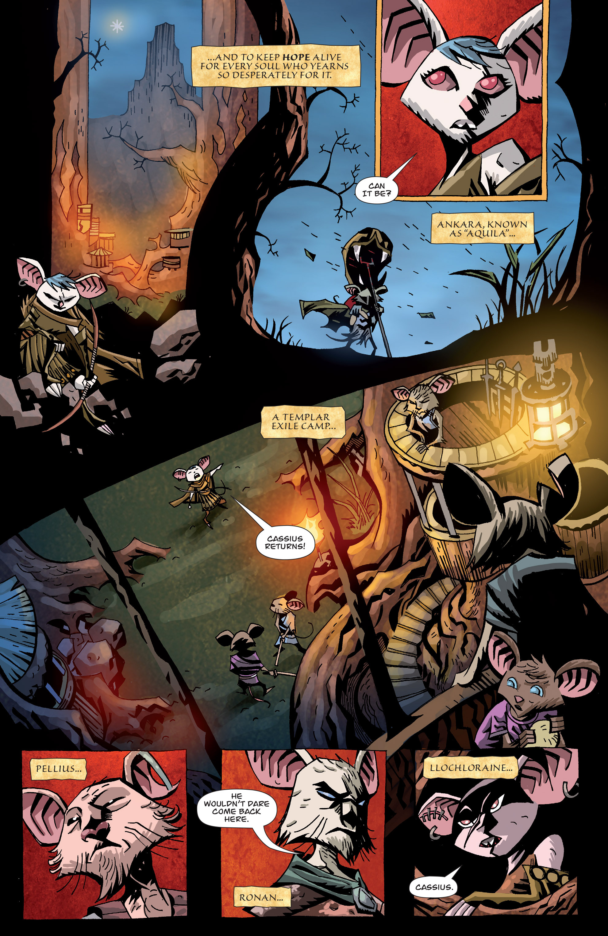 The Mice Templar Volume 3: A Midwinter Night's Dream issue TPB - Page 49