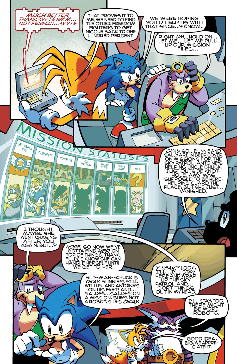 Read online Sonic The Hedgehog comic -  Issue #253 - 20