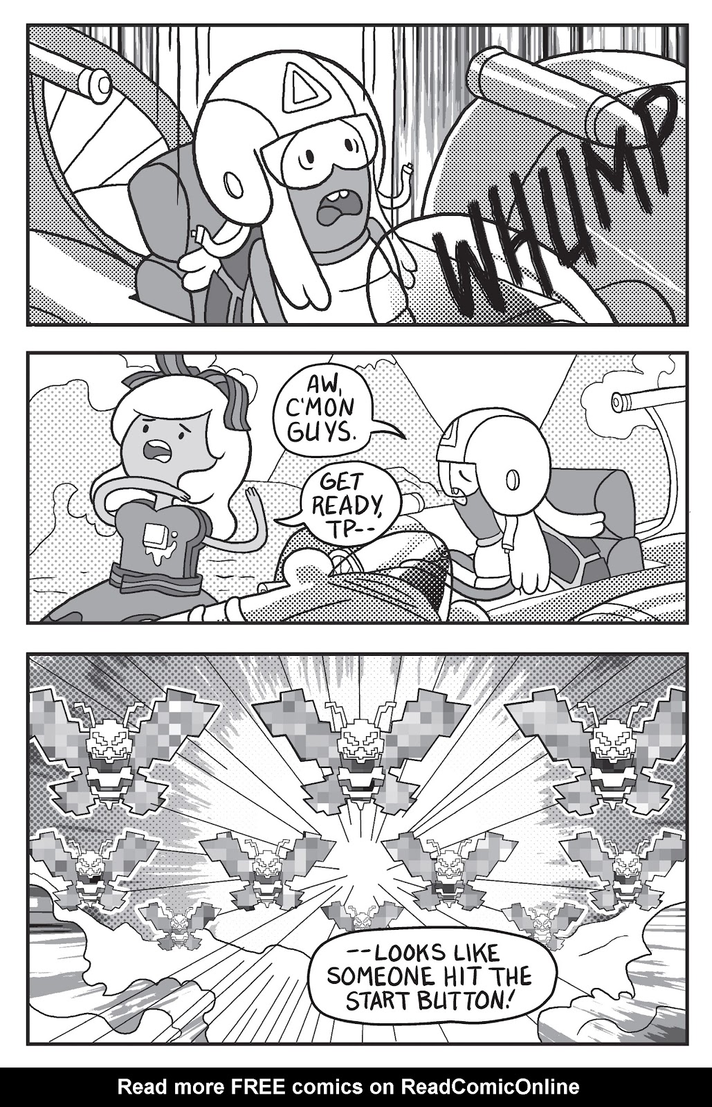 Read online Adventure Time: Pixel Princesses comic - Issue # Full - 121