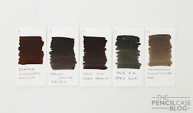 review: KWZ Dark Brown ink review: KWZ Dark Brown ink
