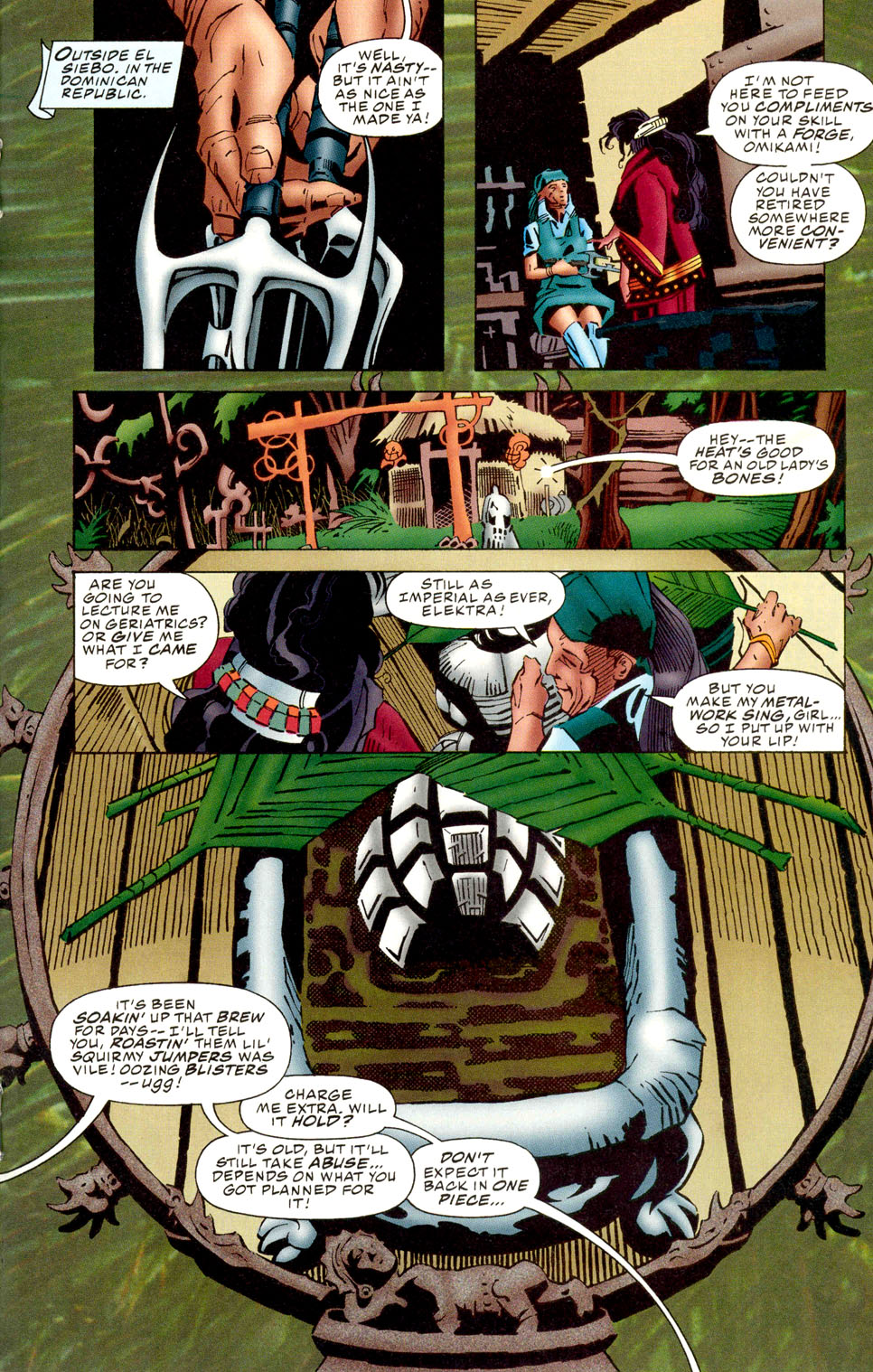 Read online Elektra (1995) comic -  Issue #2 - 19