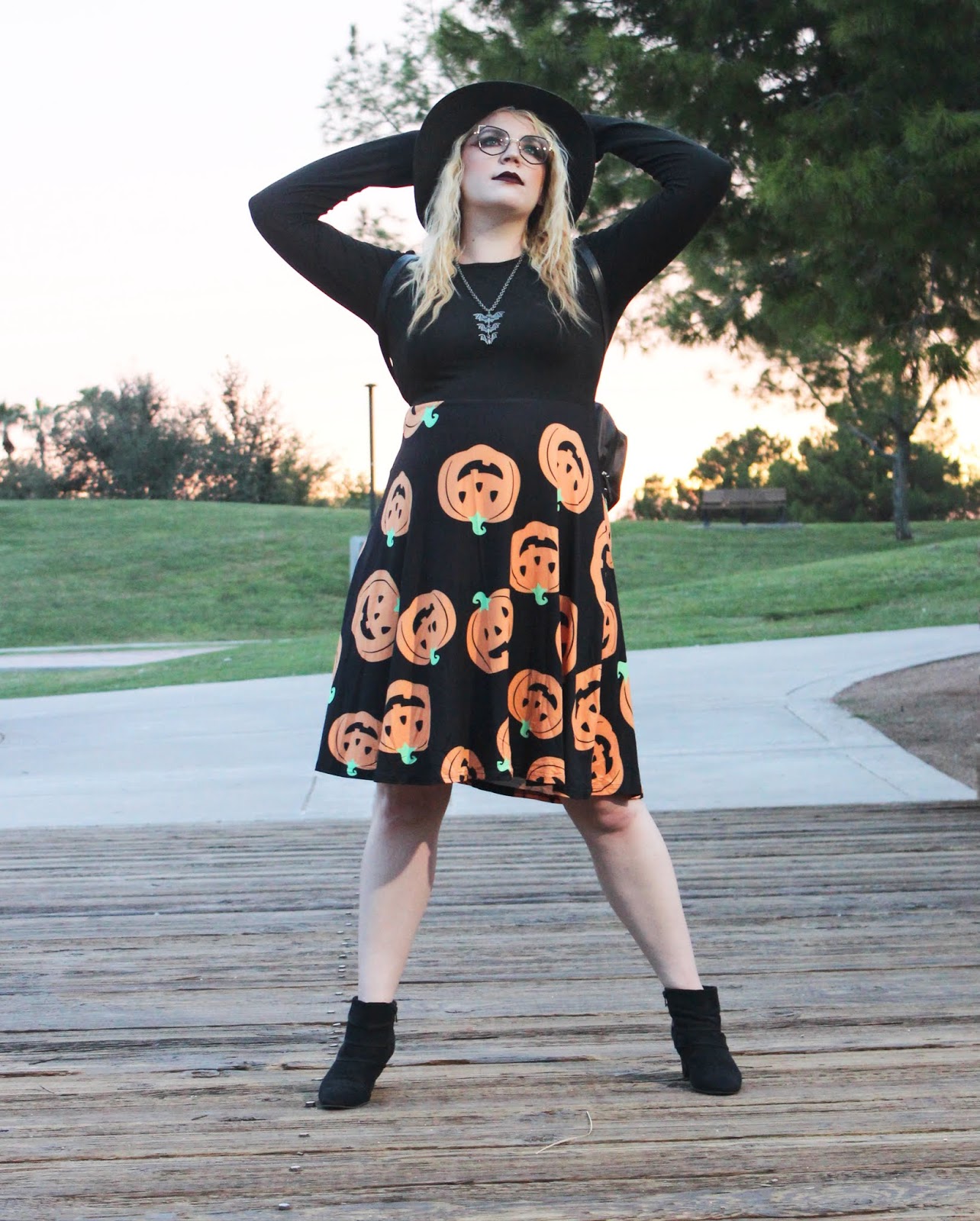 Diaries of a Sunflower: Halloween OOTD! (Ft. Firmoo Glasses)