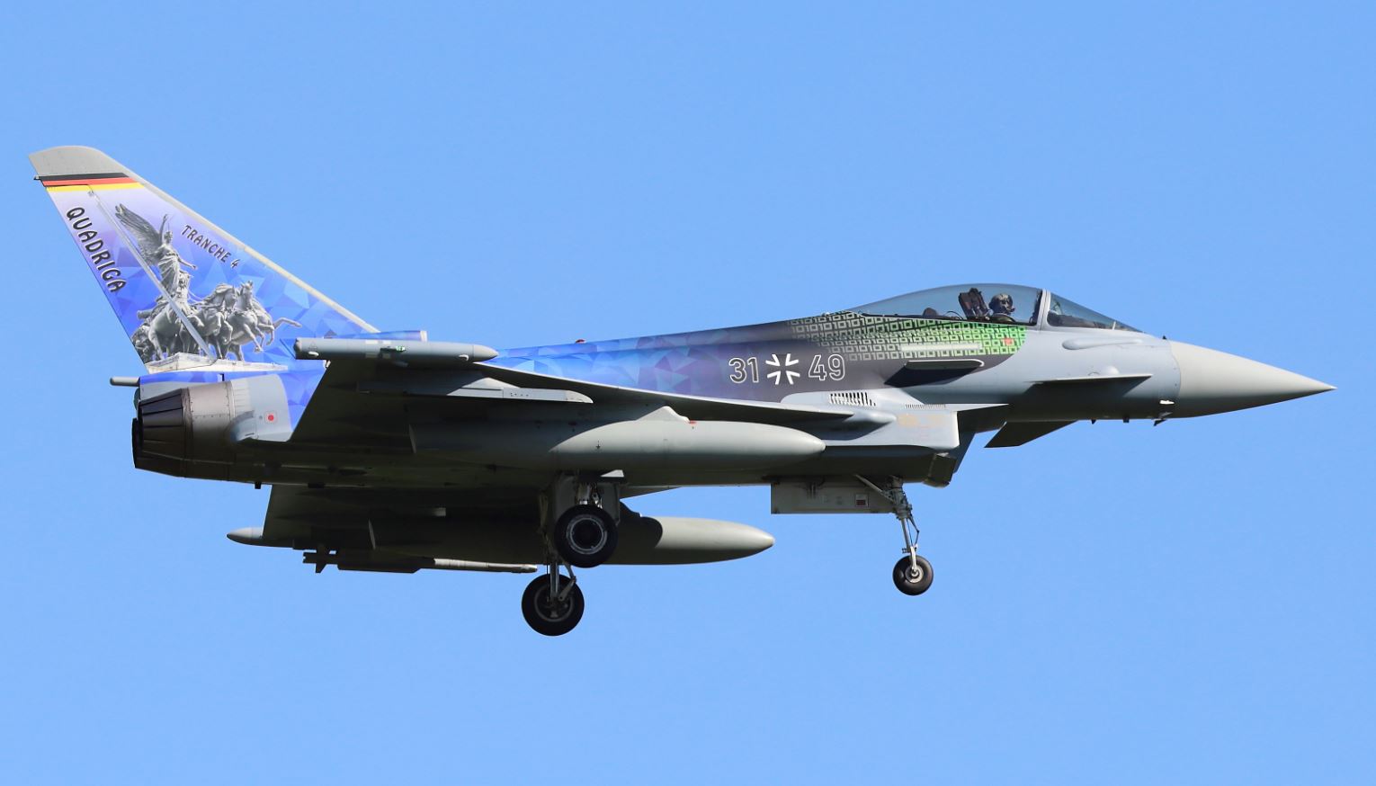 German Eurofighter “Quadriga” Typhoon