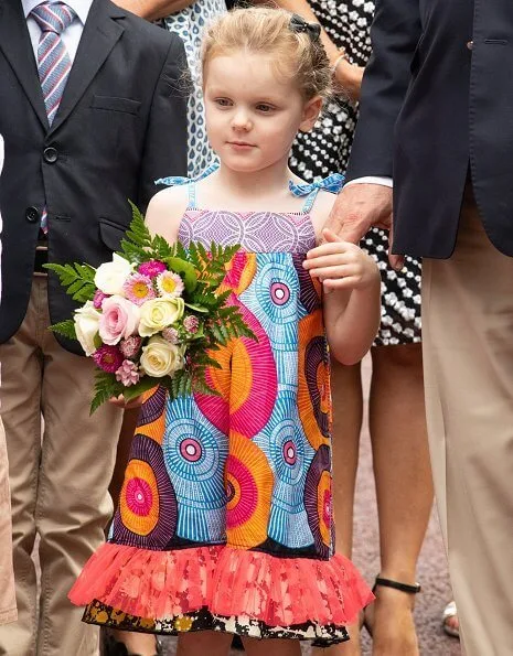 Prince Albert II and Princess Charlene, Crown Prince Jacques and Princess Gabriella