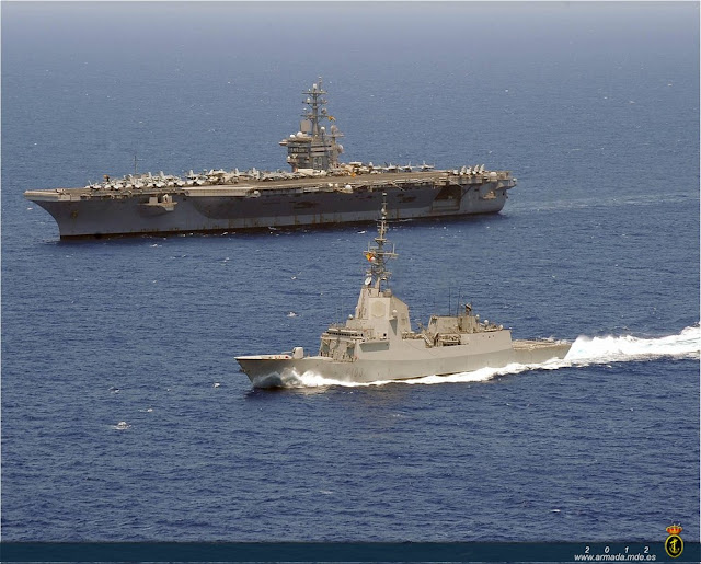 La fragata ‘Blas de Lezo’ regresa a Ferrol tras su integración en un Grupo de Combate de Estados Unidos.