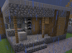 Minecraft Blacksmith Inside