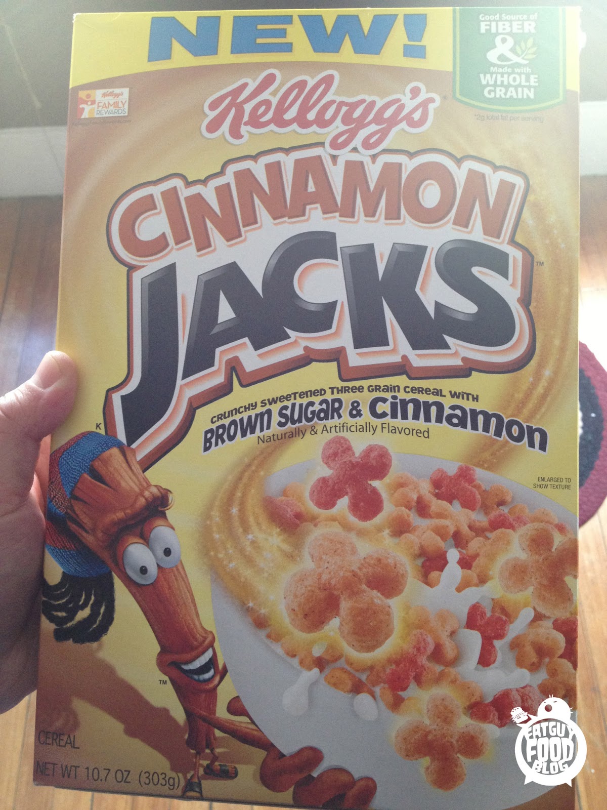 FATGUYFOODBLOG Kellogg's Cinnamon Jacks