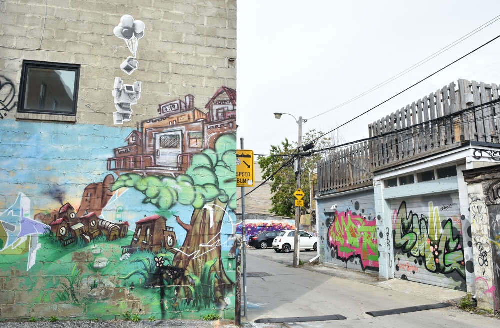 Look To Him And Be Radiant Sacrament Graffiti Walls