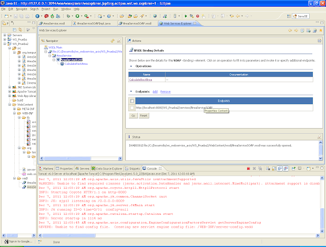 Java Frameworks & APIs: Web Services - Apache AXIS - Tutorial I
