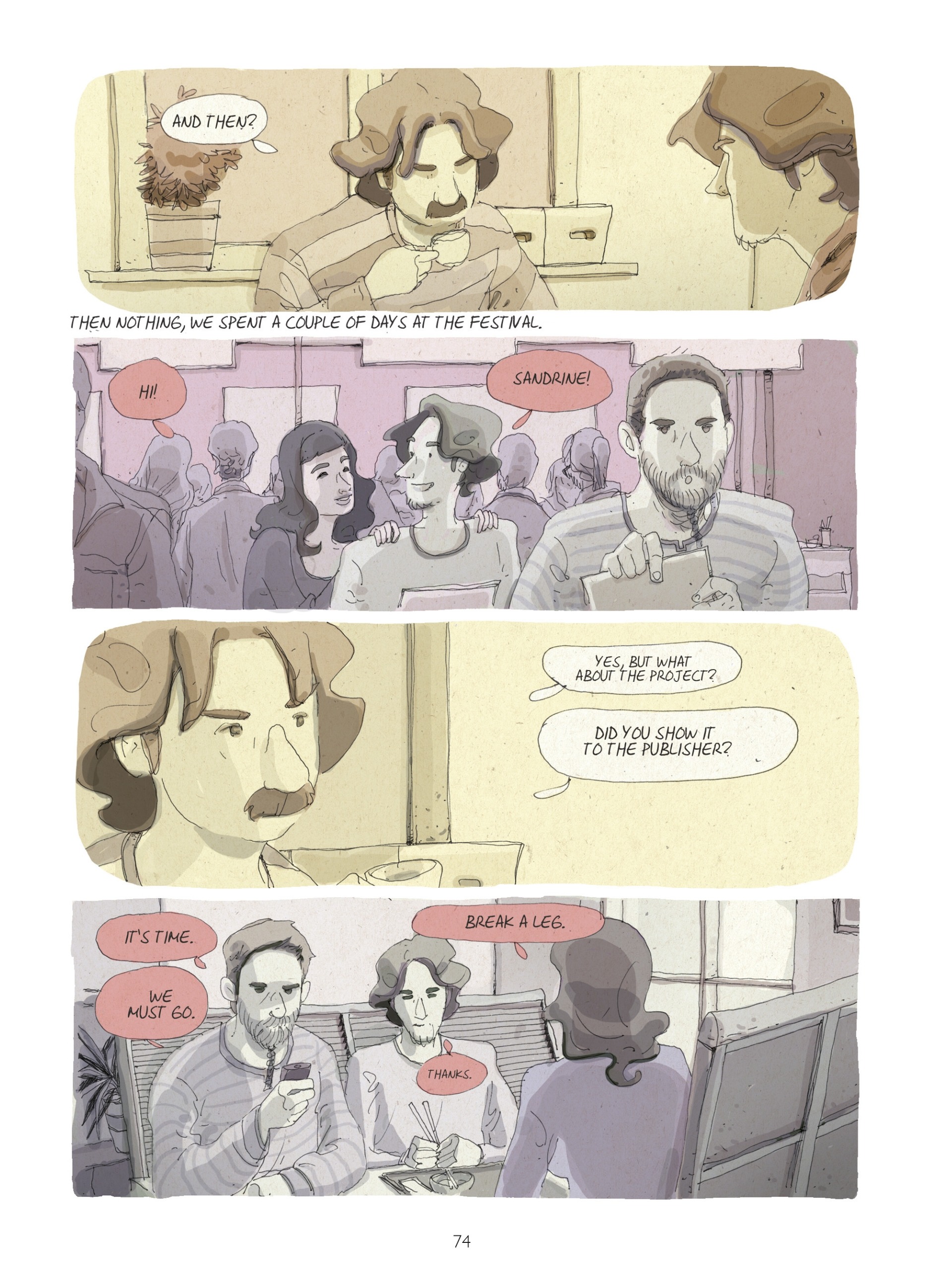 Read online A Real Job comic -  Issue # TPB - 74