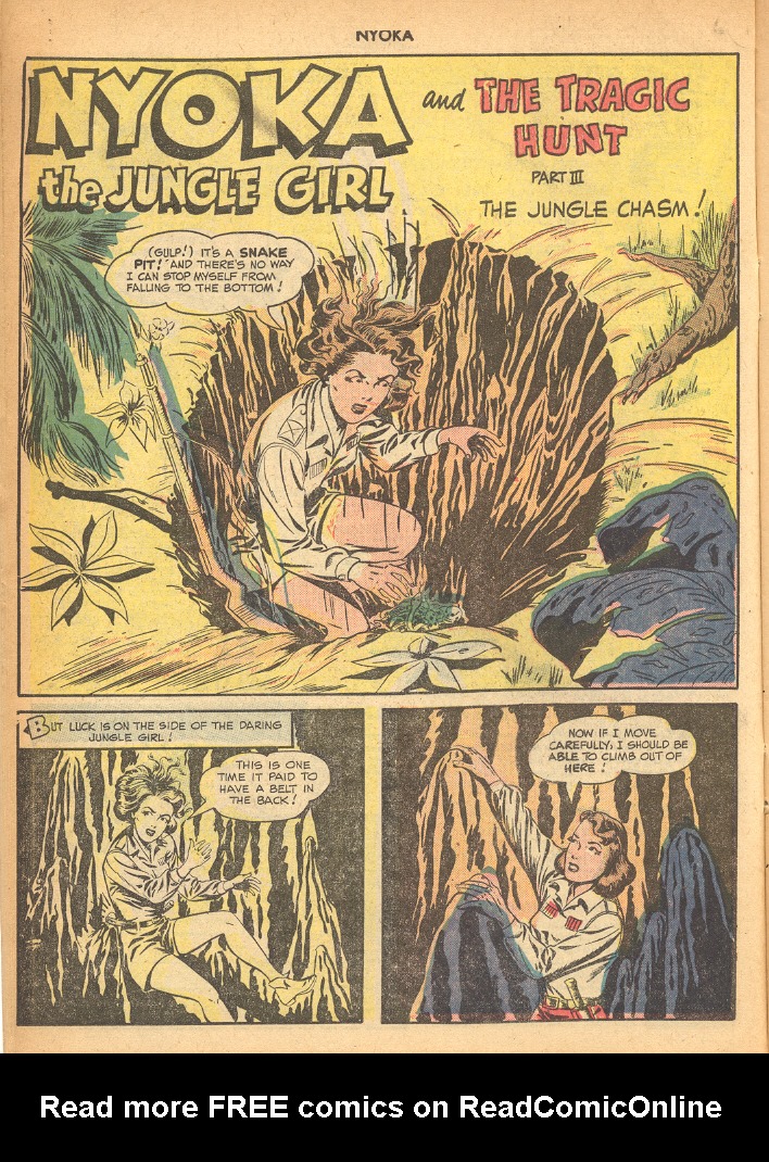 Read online Nyoka the Jungle Girl (1945) comic -  Issue #38 - 18