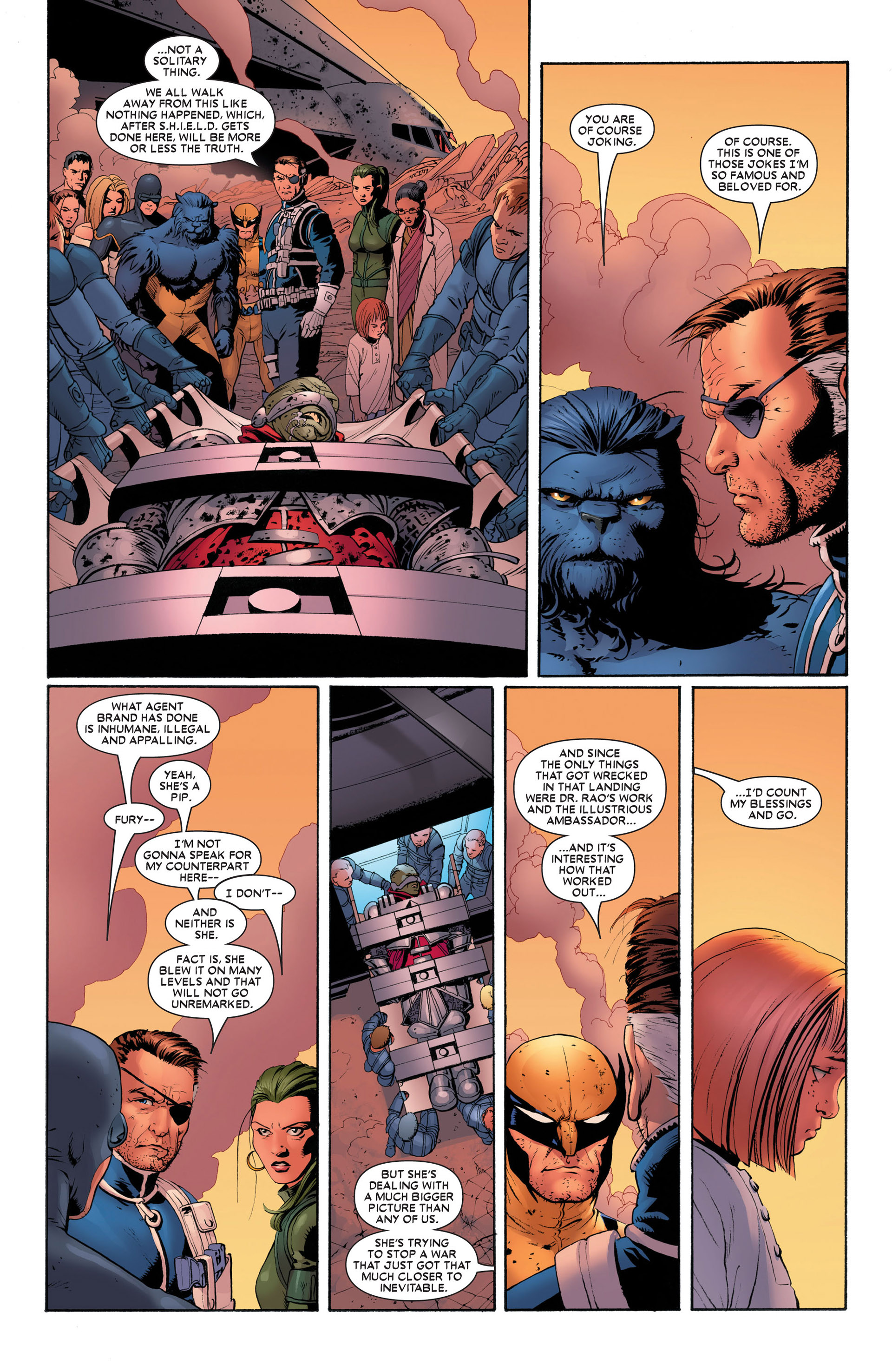 Read online Astonishing X-Men (2004) comic -  Issue #6 - 19