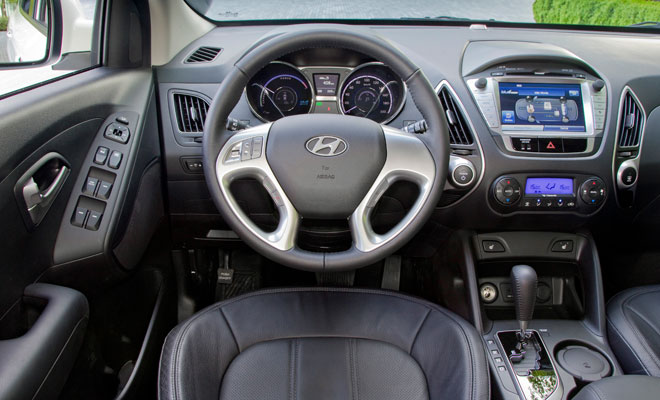 Hyundai ix35 Fuel Cell front interior