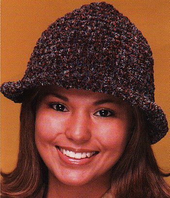 Women&apos;s hat pattern Mademoiselle Slouchy Beanie PDF by InnerHooker