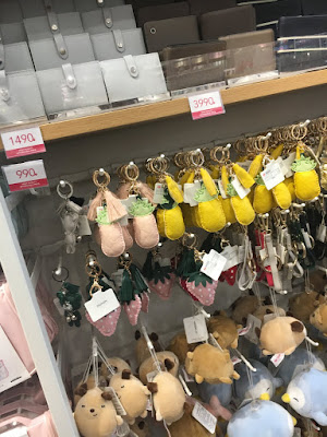 keychains at miniso