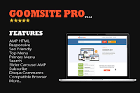 Update: Goomsite Pro AMP HTML v3.00 Responsive Blogger Template