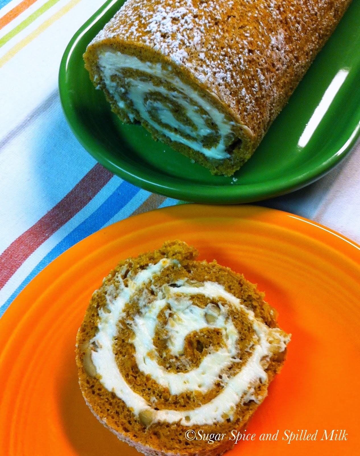 Sugar Spice and Spilled Milk: Pumpkin Roll