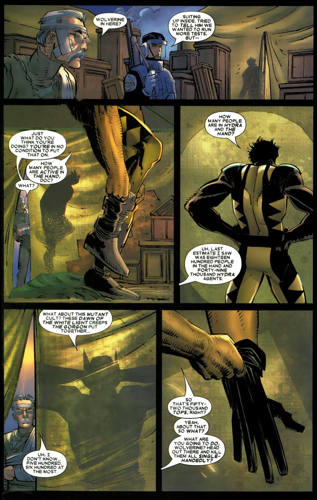 Read online Wolverine (2003) comic - Issue #27 - 22