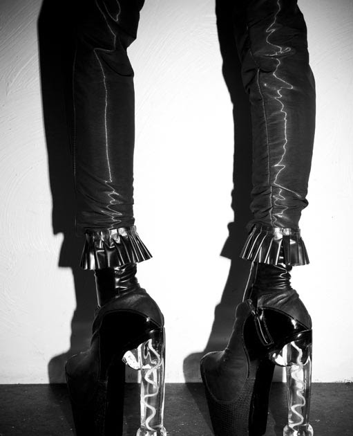 foot talk: Lady Gaga's dildo heels: What took you so long?