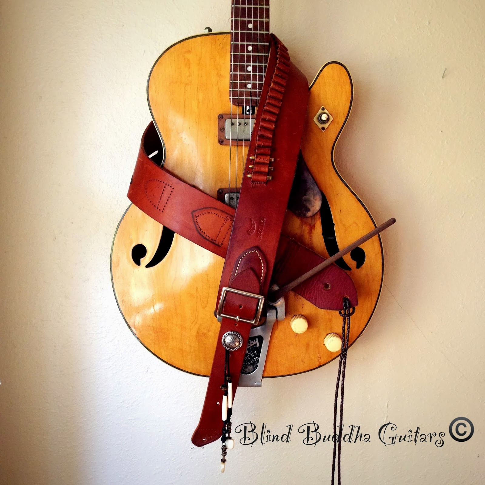 Bad Monkey House Gun Belt Guitar Straps