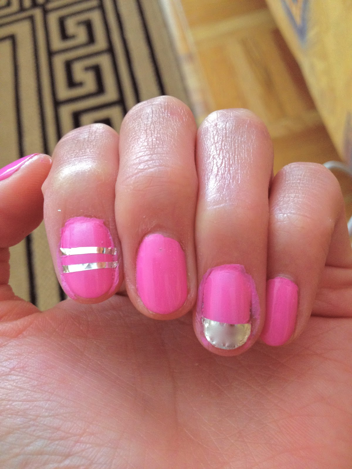 It's a mich mash world ♥... DIY TIN FOIL NAILS