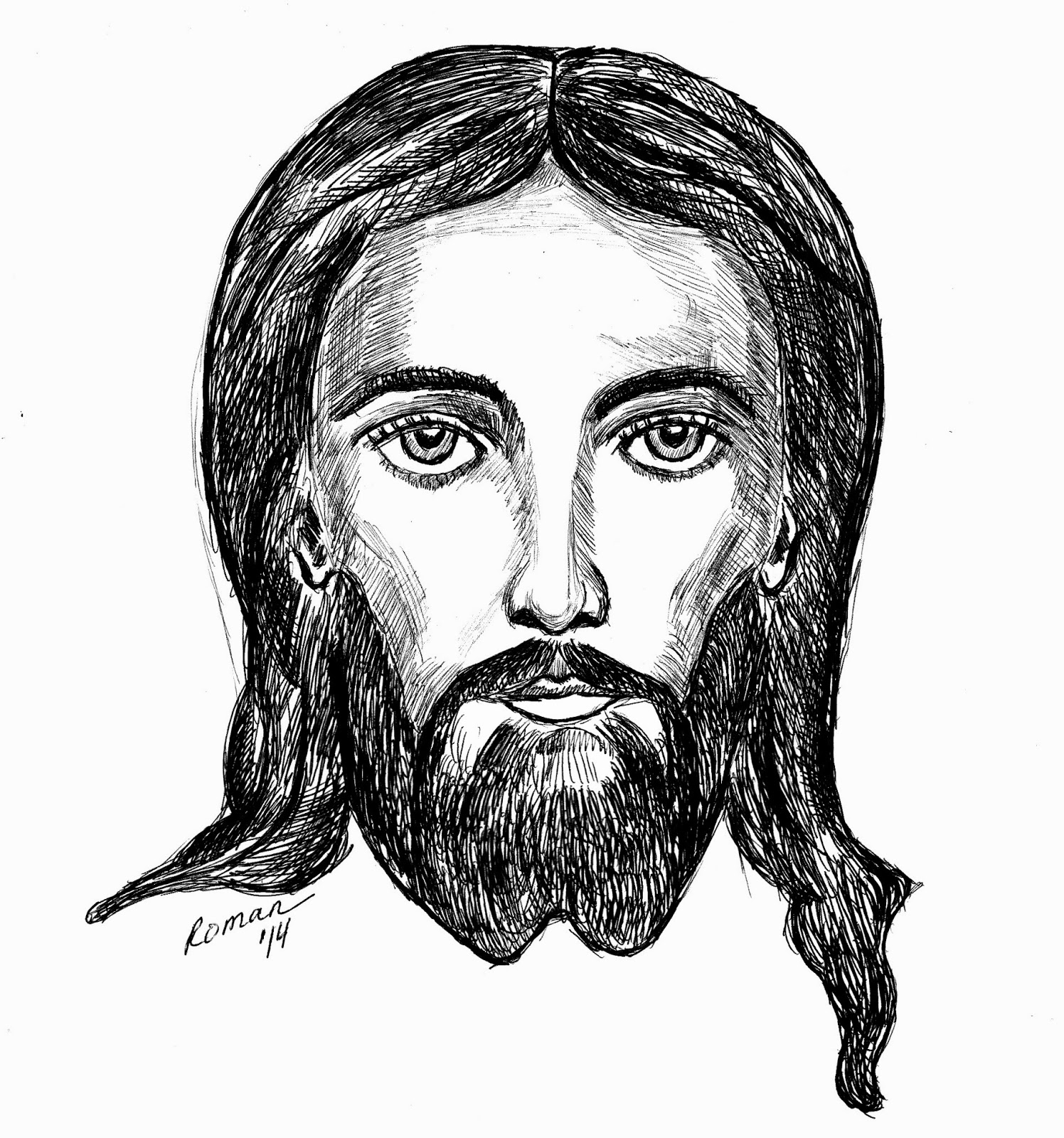 Spiritual health and living: My drawings of Jesus