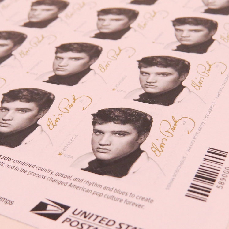 Elvis Presley USPS Forever Stamps It has grown on me!