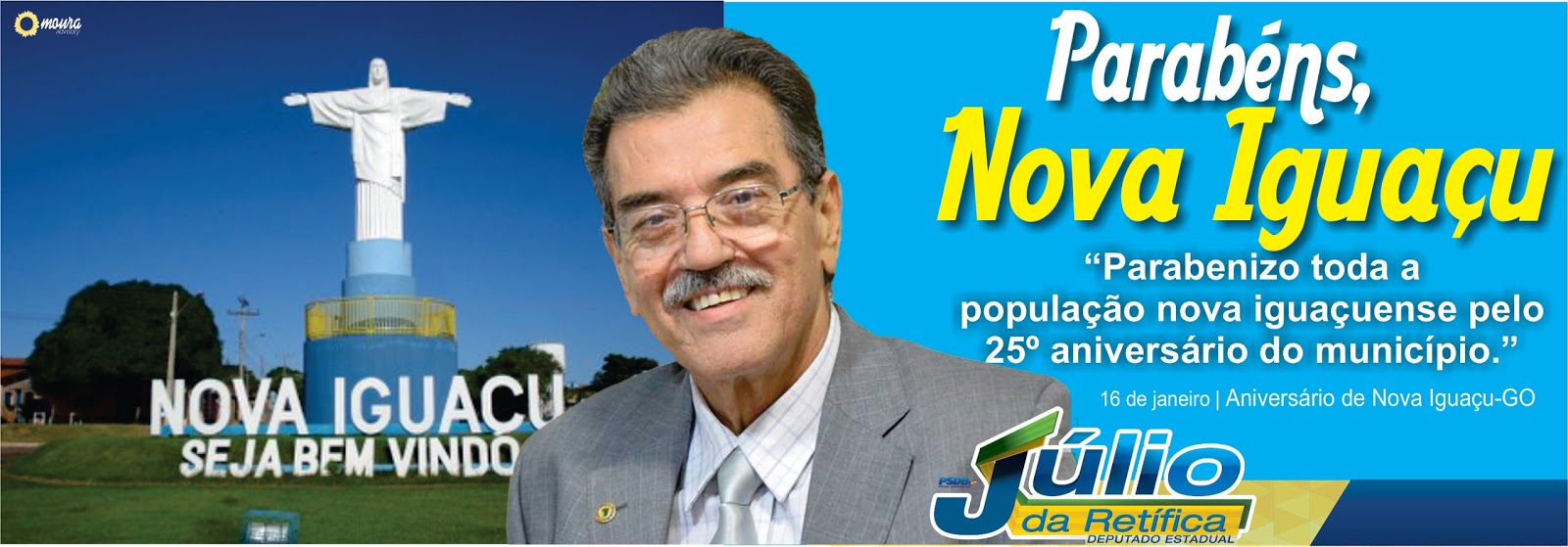 JÚLIO DA RETÍFICA 15 DE JANEIRO ANIVERSÁRIO NOVA IGUAÇU Parabenizo toda a população nova JÚLIO DA RETÍFICA 15 DE JANEIRO ANIVERSÁRIO NOVA IGUAÇU Parabenizo toda a população nova