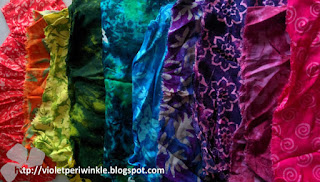 batik colourful rainbow