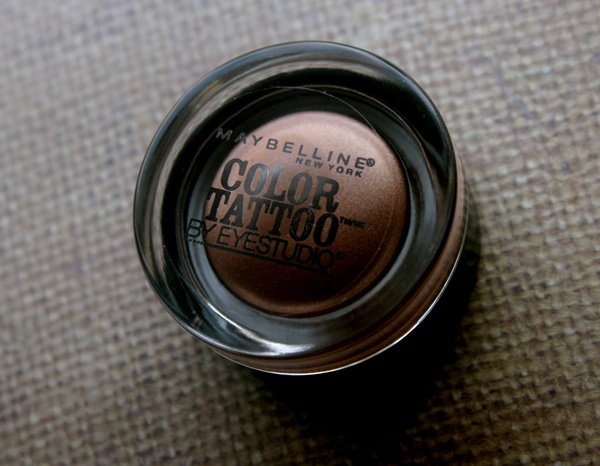 Maybelline Color Tattoo Cream Eye Shadow in Bad To The Bronze
