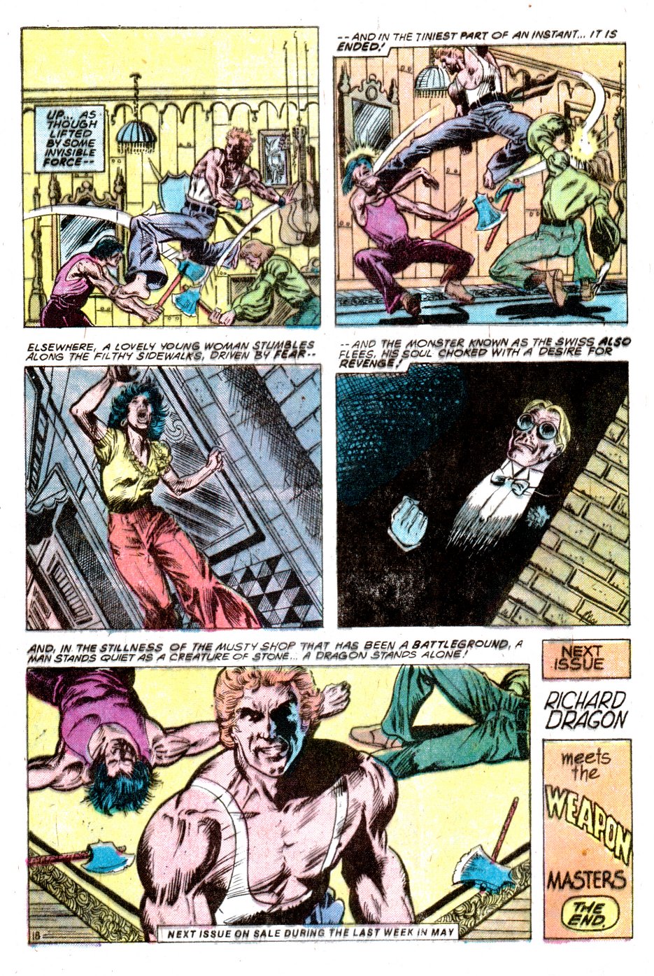 Read online Richard Dragon, Kung-Fu Fighter comic -  Issue #2 - 19