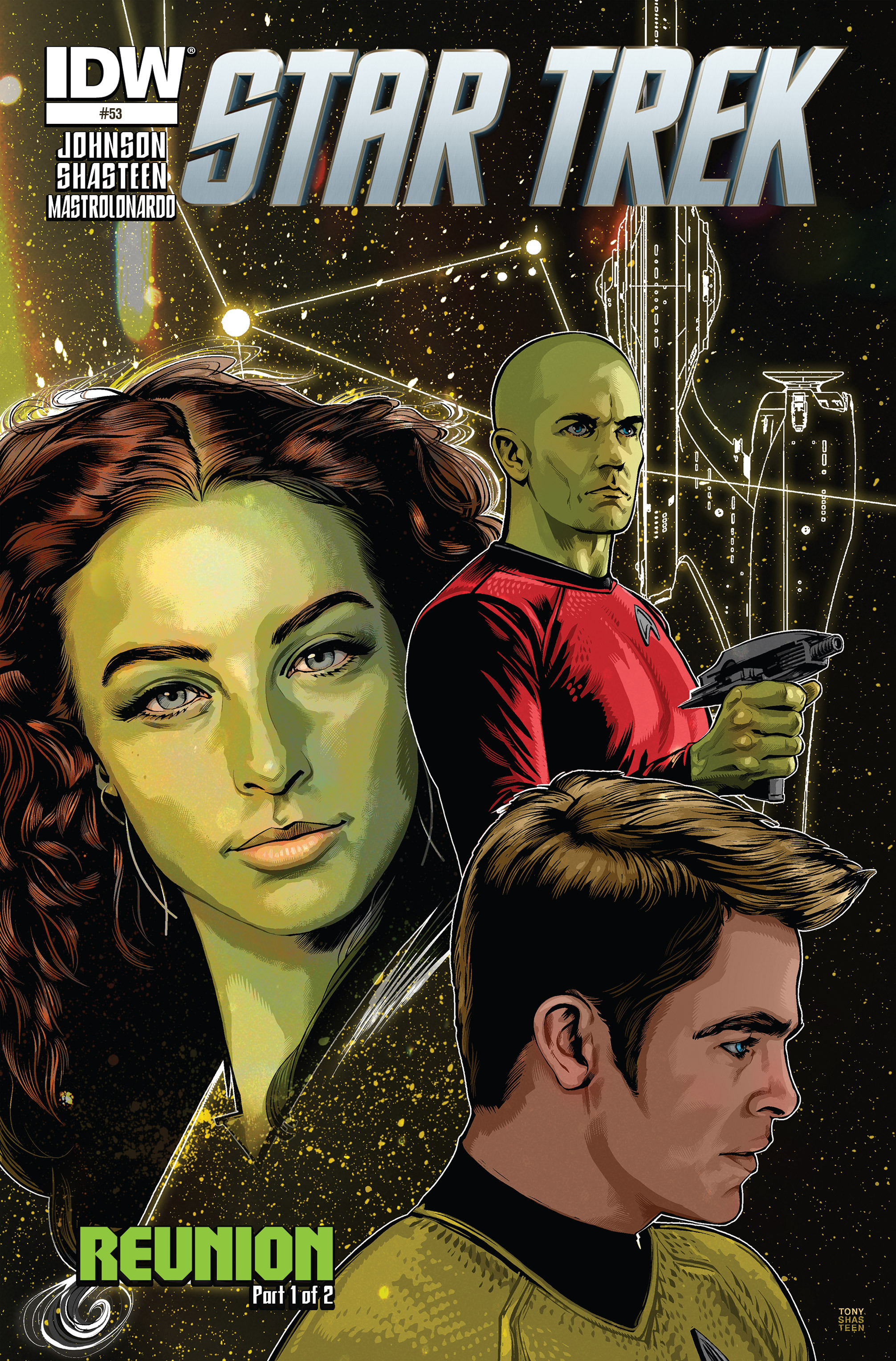 Read online Star Trek (2011) comic -  Issue #53 - 1