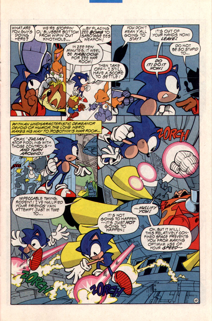 Read online Sonic The Hedgehog comic -  Issue #50 - 19