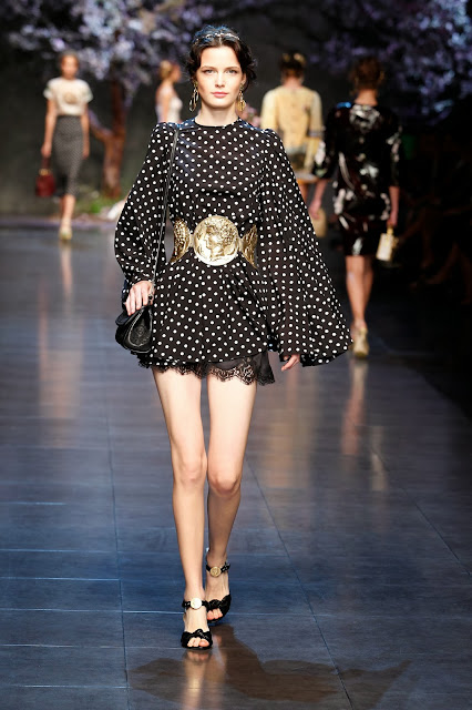frumpy to funky: Dolce & Gabbana SS14 Women's Collection