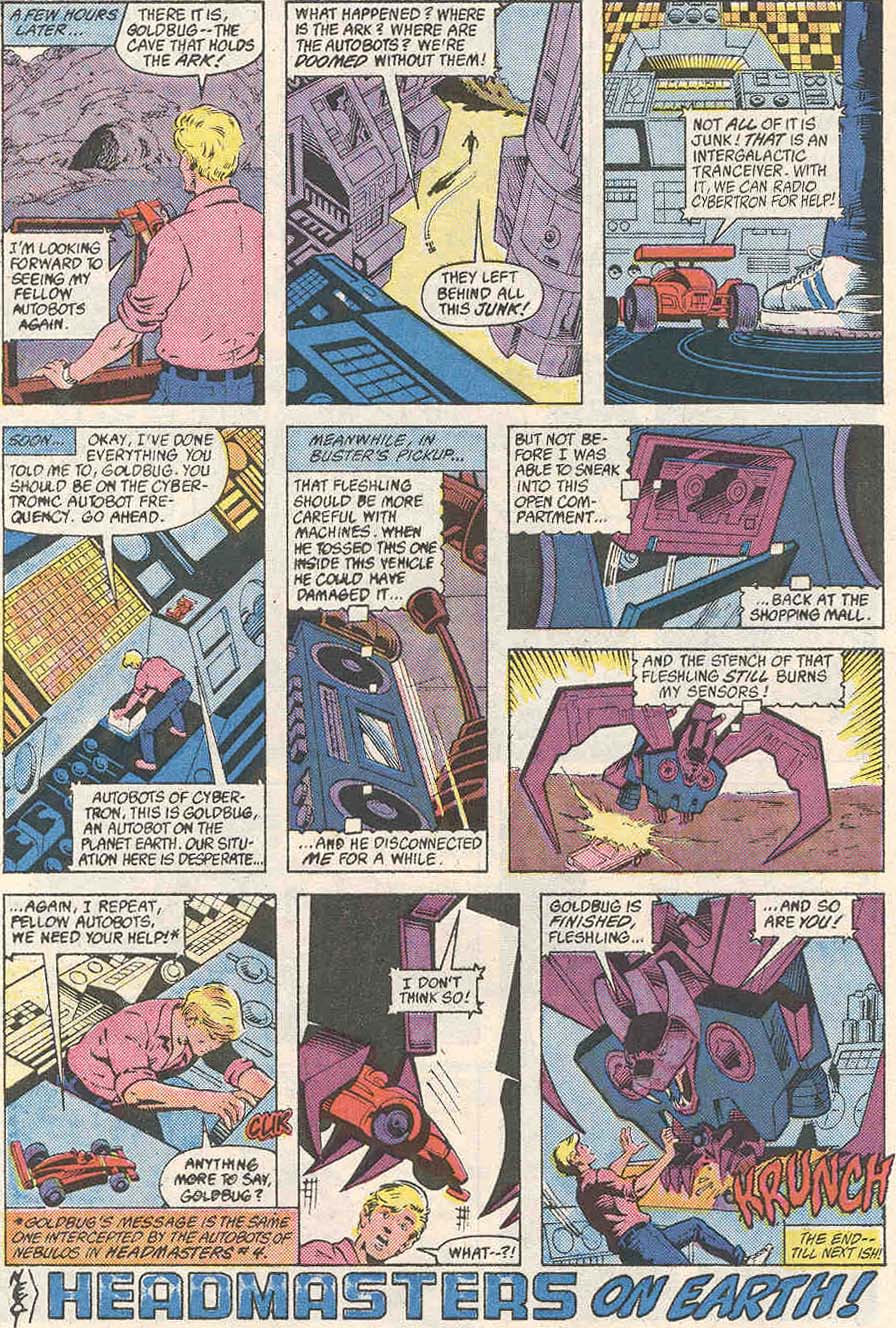 Read online The Transformers (1984) comic -  Issue #37 - 23
