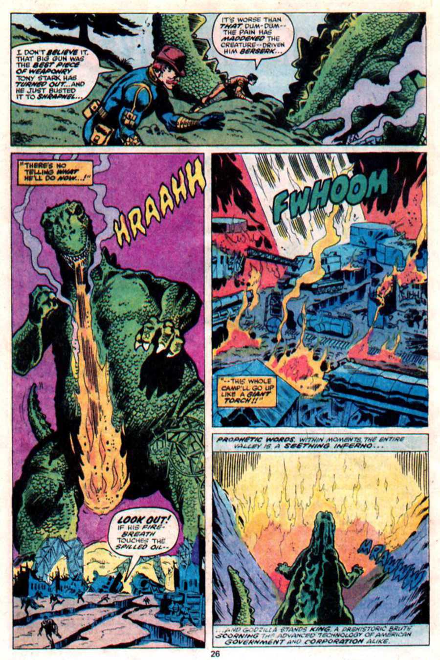 Godzilla (1977) Issue #1 #1 - English 15