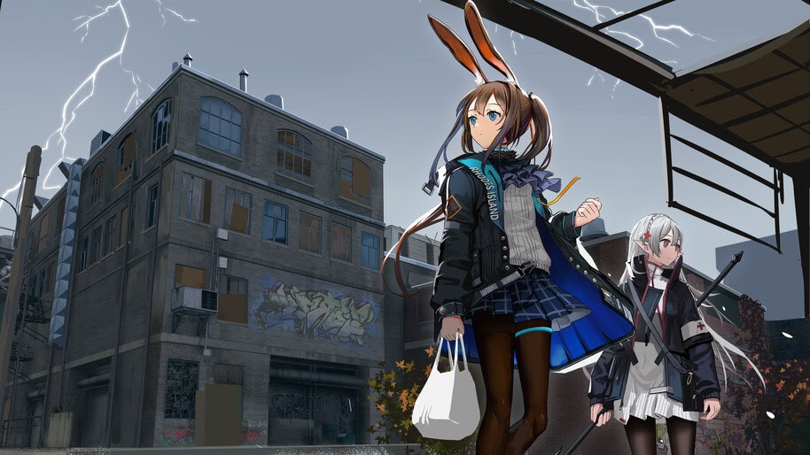 Anime, Girls, Arknights, Amiya, Warfarin, 4K, #6.539