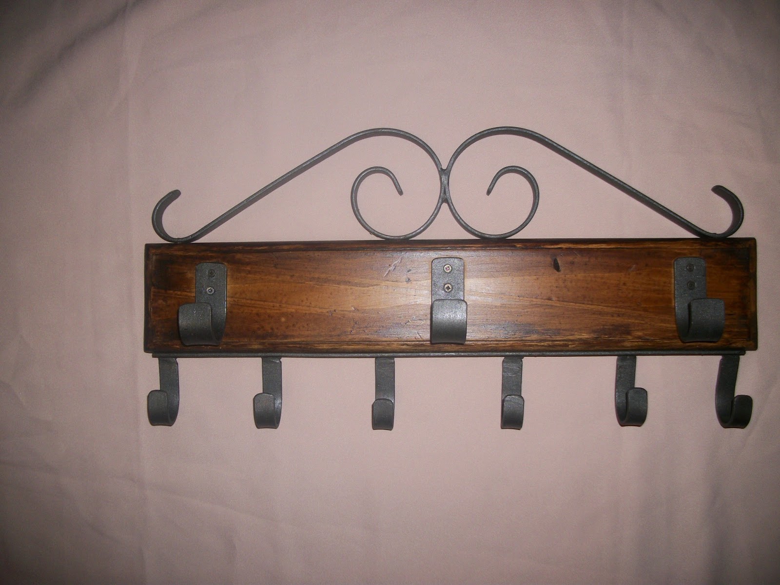 Decoración en Hierro Percheros