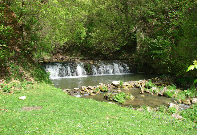 Водопад на Гниловодке в районе села Княжполь