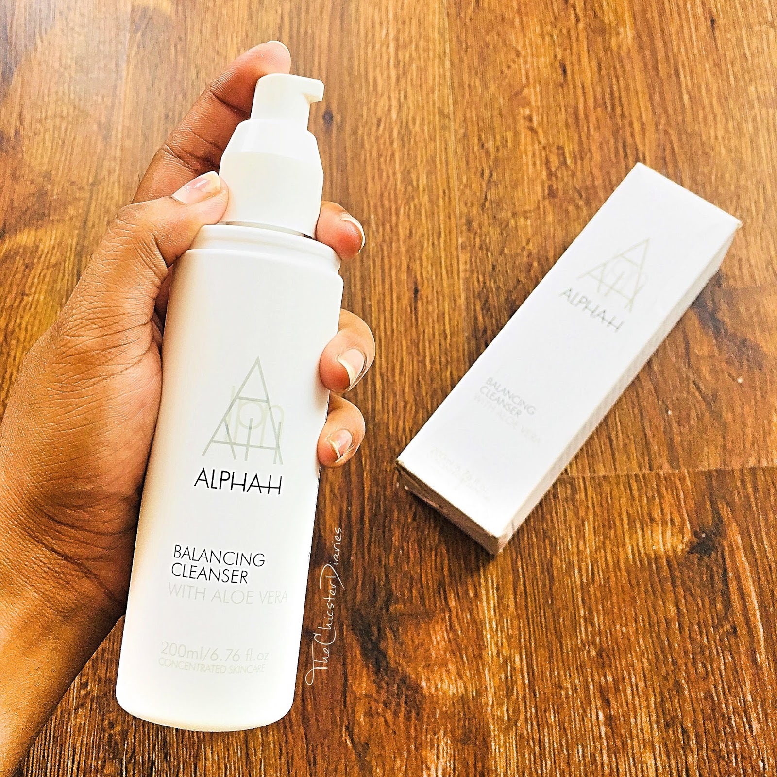 AlphaH Balancing Cleanser with Aloe Vera The Chicster Diaries