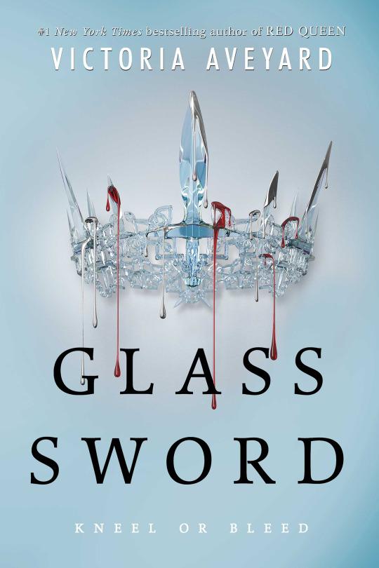 Lily's Bookmark GLASS SWORD di Victoria Aveyard (Red Queen 2) Cover