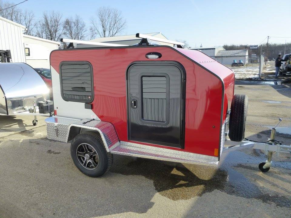 Tiny Yellow Teardrop Featured Teardrop Micro Lite Trailers