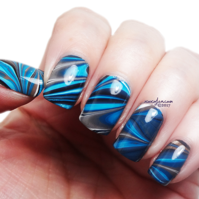 xoxoJen's swatch of Girly Bits: Water Marble